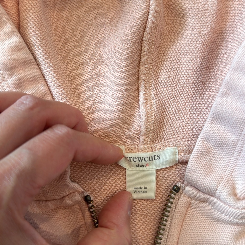 J crew crew cuts zip up hoodie - Picture 3 of 3